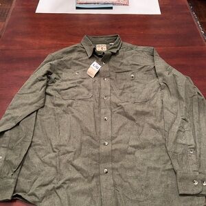 Red head men’s shirt